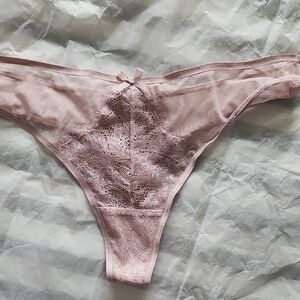 Victoria's Secret Blush Lace Panty